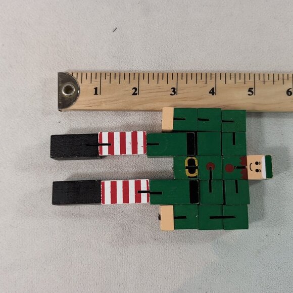 Elf Professor Puzzle Man Festive Challenge Brain Teaser Jigsaw Christmas Toy Woo - Picture 7 of 7